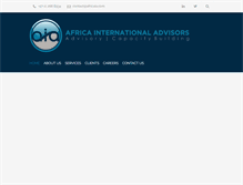 Tablet Screenshot of africaia.com